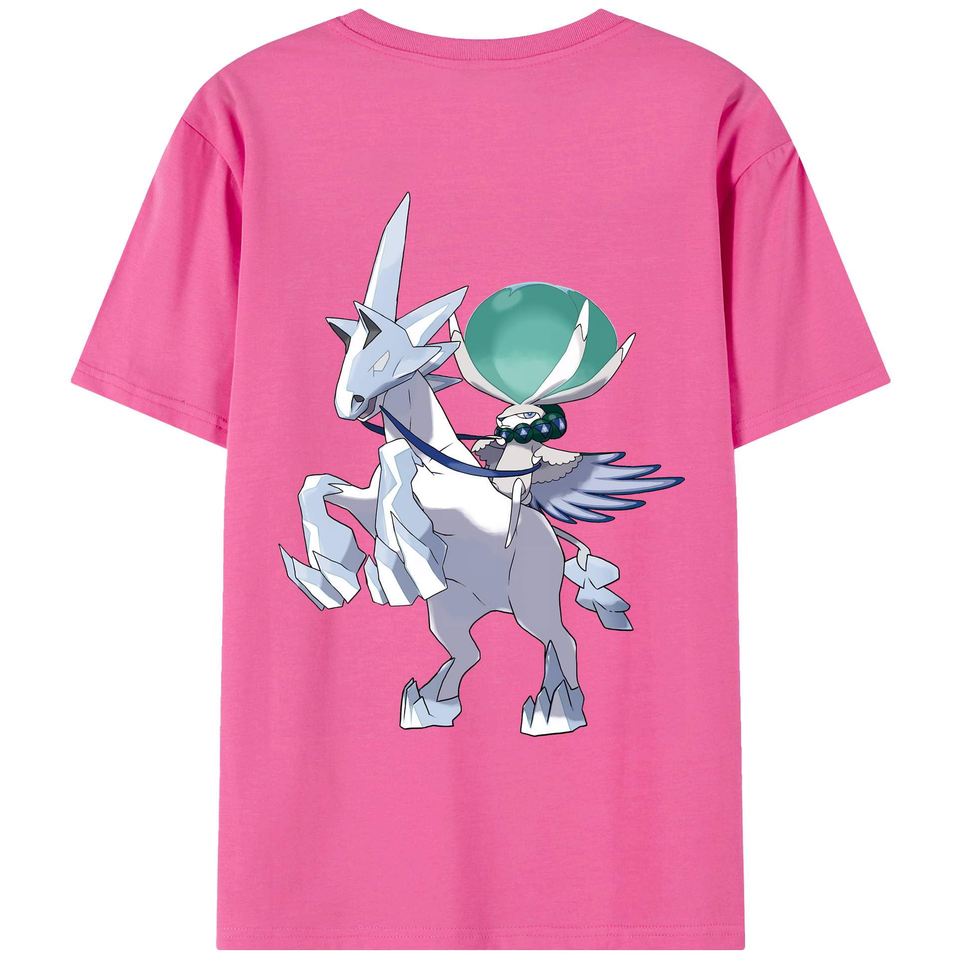 （画像用） ポケットモンスター Pokémon レディース半袖Tシャツ(バックプリント)